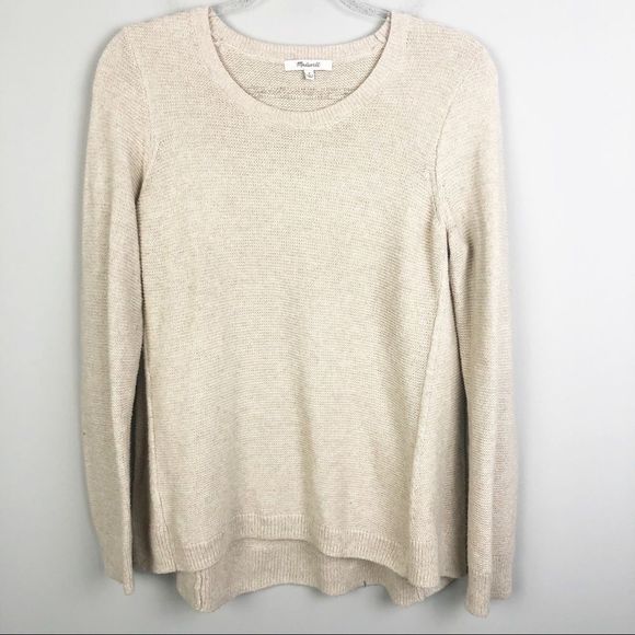 Women's Beige Sweater - Picture 3 of 9